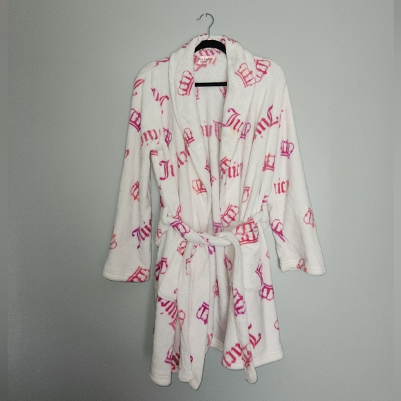 Juicy Couture | Intimates & Sleepwear | Womens L White And Pink Juicy ...